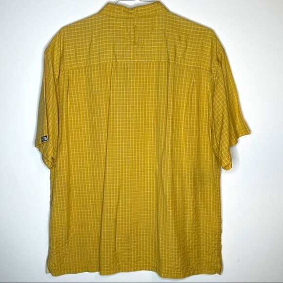 XL North Face Yellow-Gold SS Shirt - Picture 3 of 4